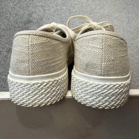 Dolce Vita Shoes Womens Size 8.5 Canvas Snake Print Lace Up Low Top Sneakers - Picture 12 of 12